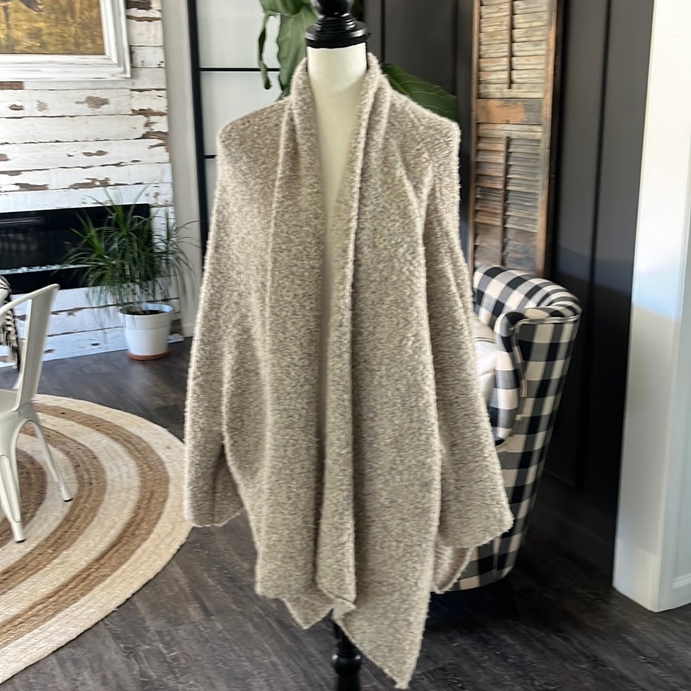 Free People, beige sweater